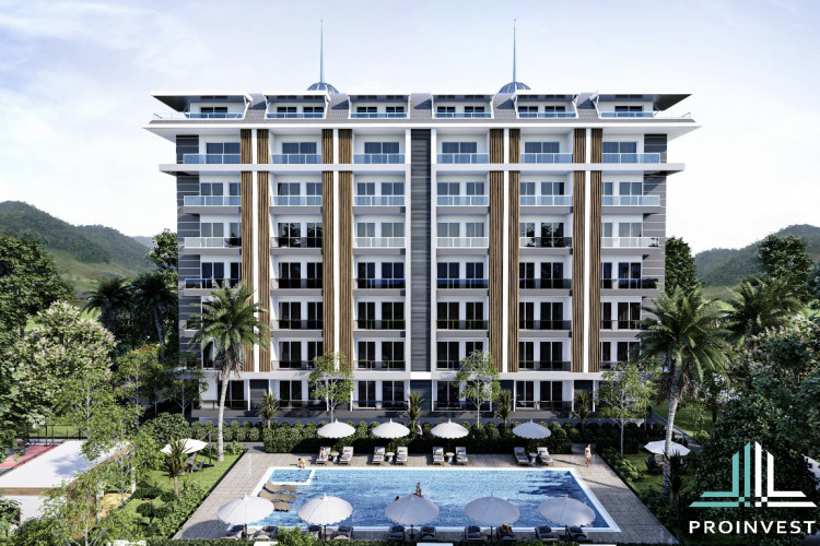 Квартира 1+1 в Алании, Турция | PTE-53756