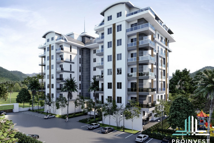 Квартира 1+1 в Алании, Турция | PTE-53756