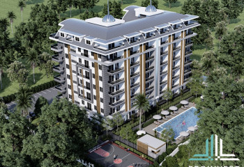 Квартира 1+1 в Алании, Турция | PTE-53756