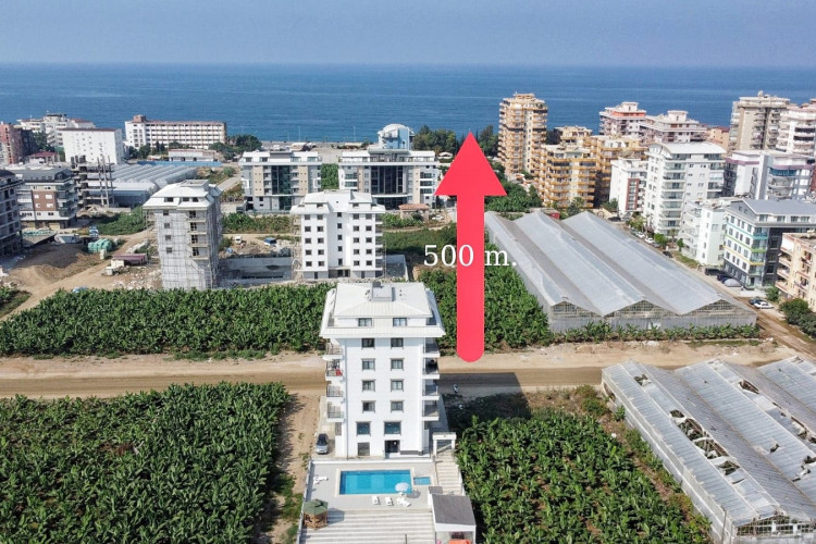 Квартира 2+1 в Каргыджаке, Алания, Турция | PTE-53777