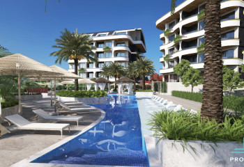 Квартира 1+1 в Алании, Турция | PTE-53805