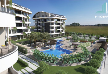 Квартира 1+1 в Алании, Турция | PTE-53805