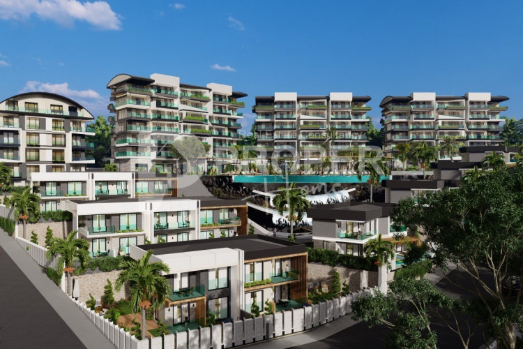 Квартира 4+1 в Каргыджаке, Алания, Турция | STE-53863