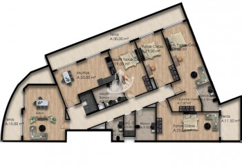 Квартира 1+1 в Газипаше, Турция | PBB-53966