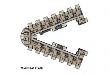 Квартира 1+1 в Газипаше, Турция | PBB-53966