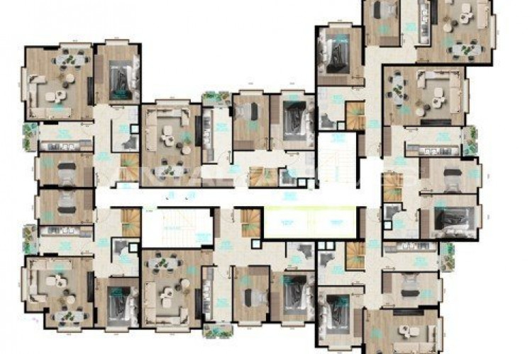 Квартира 2+1 в Стамбуле, Турция | STE-54005