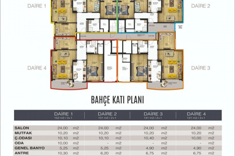 Квартира 3+1 в Бурсе, Турция | PTE-54011