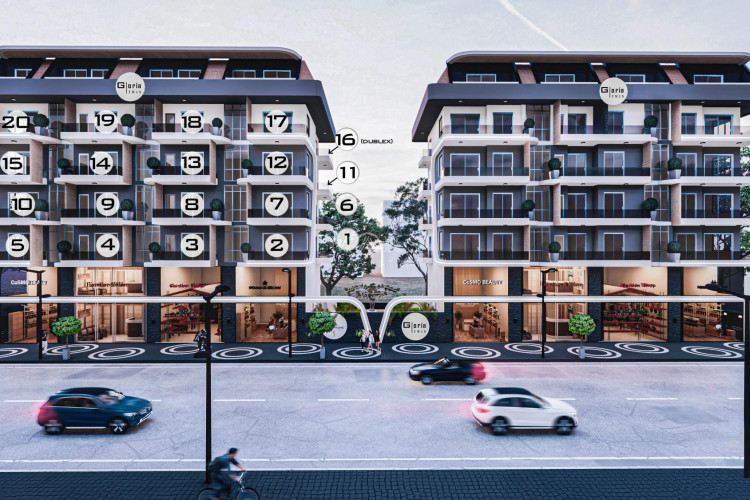 Квартира 1+1 в Алании, Турция | SBB-54019