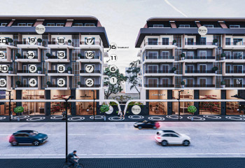 Квартира 1+1 в Алании, Турция | SBB-54019