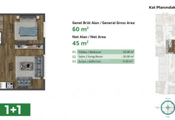 Квартира 3+1 в Стамбуле, Турция | PTE-54009