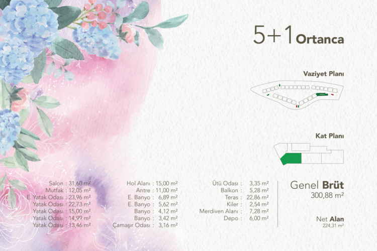 Квартира 5+1 в Эйюп, Стамбул, Турция | PTE-54094