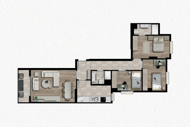 Квартира 3+1 в Эйюп, Стамбул, Турция | PKK-54092