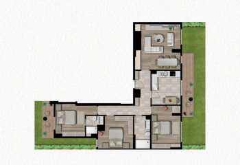 Квартира 3+1 в Эйюп, Стамбул, Турция | PKK-54092