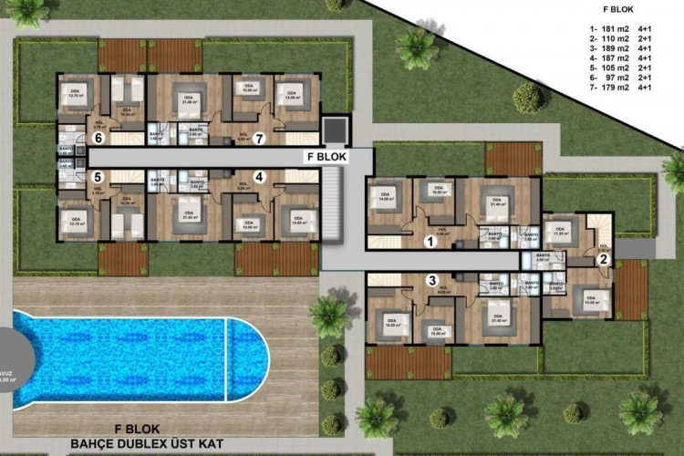 Квартира 2+1 в Анталии, Турция | PKK-54105