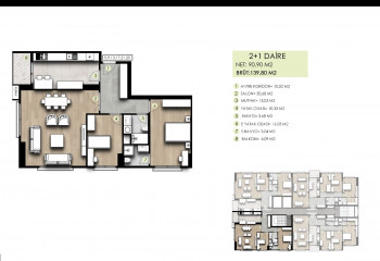 Квартира 2+1 в Стамбуле, Турция | PKK-54284