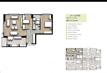 Квартира 2+1 в Стамбуле, Турция | PKK-54284
