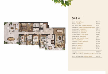 Квартира 5+1 в Стамбуле, Турция | SBB-54291