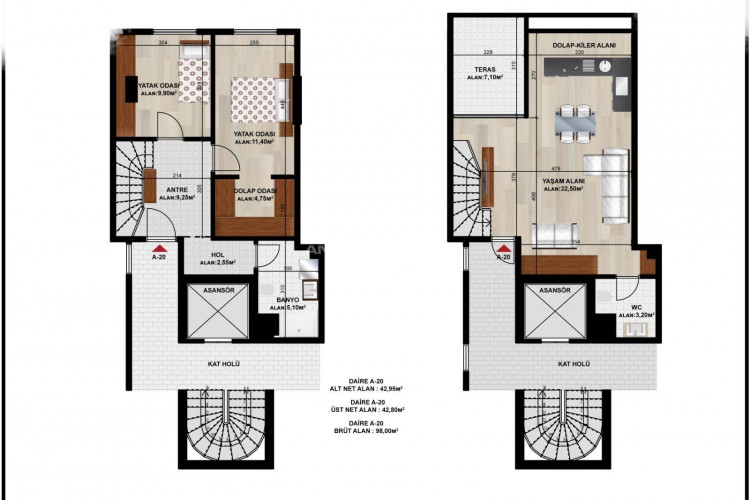 Квартира 1+1 в Стамбуле, Турция | PTE-54357