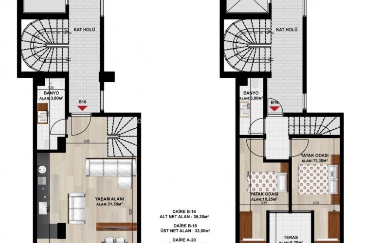 Квартира 1+1 в Стамбуле, Турция | PTE-54357