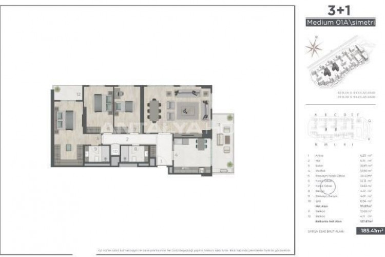 Квартира 2+1 в Стамбуле, Турция | PBB-54362