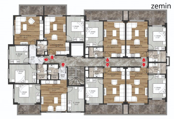 Квартира 1+1 в Алании, Турция | SBB-54352