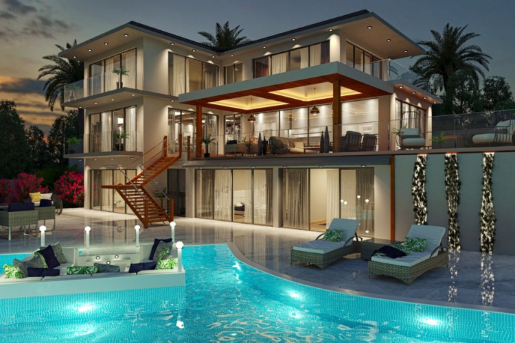 Вилла 5+1 в Фетхие, Турция | STE-54393