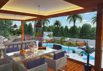 Вилла 5+1 в Фетхие, Турция | STE-54393