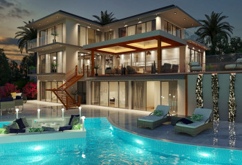 Вилла 5+1 в Фетхие, Турция | STE-54393