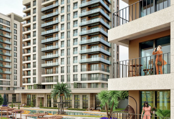 Квартира 4+1 в Стамбуле, Турция | STE-54445