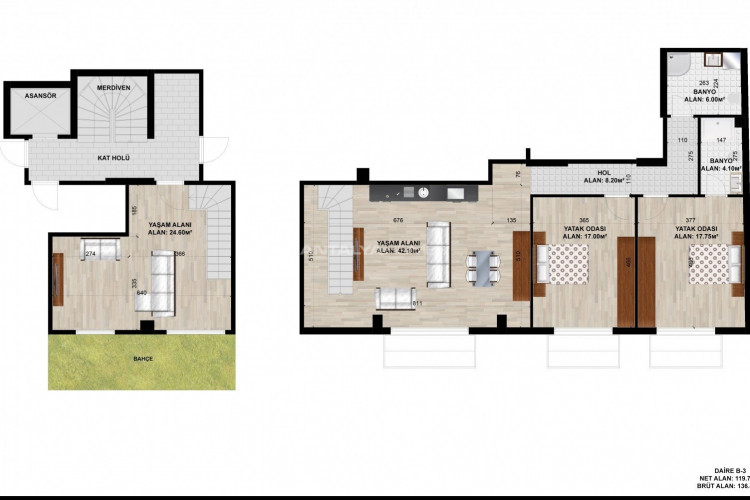 Квартира 2+1 в Стамбуле, Турция | PBB-54751