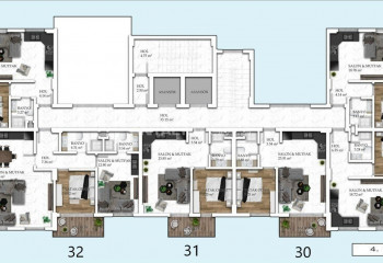 Квартира 1+1 в Алании, Турция | STE-54745