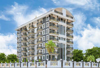 Квартира 1+1 в Алании, Турция
