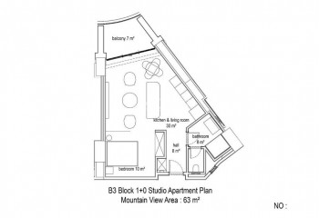 Квартира 3+1 в Алании, Турция | PTE-54761