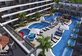 Квартира 1+1 в Анталии, Турция | PTE-54794