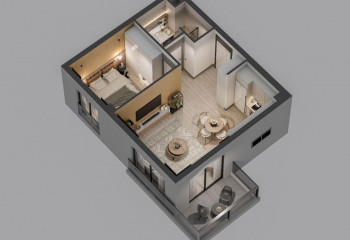 Квартира 1+1 в Анталии, Турция | PTE-54804