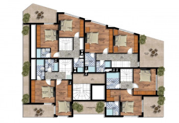 Квартира 3+1 в Анталии, Турция | SBB-54817