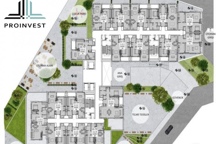 Квартира 1+1 в Стамбуле, Турция | STE-54829