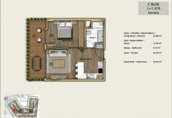 Квартира 1+1 в Стамбуле, Турция | PBB-54833