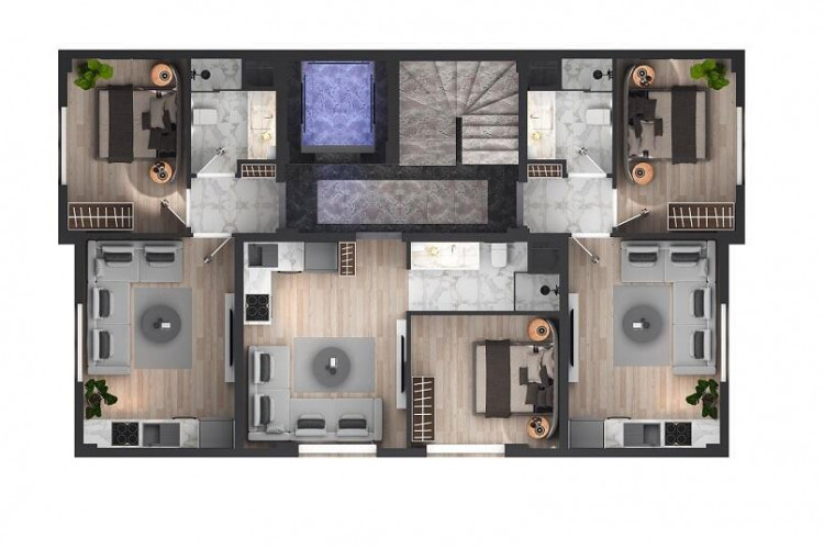 Квартира 2+1 в Анталии, Турция | STE-54841