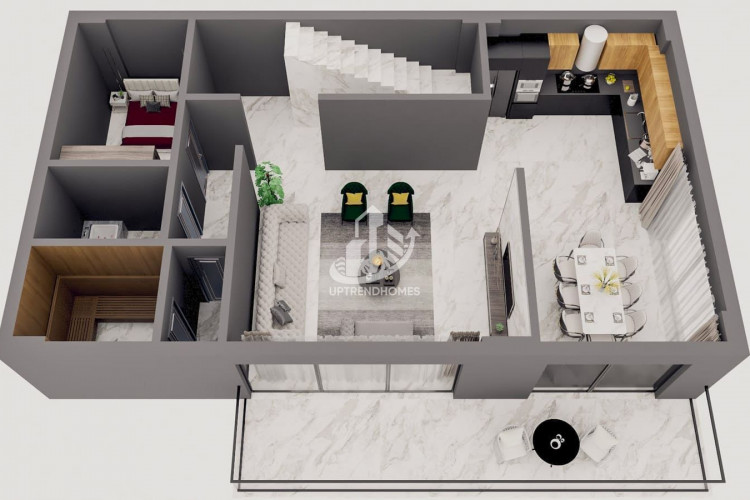 Вилла 4+1 в Алании, Турция | STE-54884