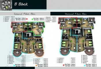 Квартира 2+1 в Алании, Турция | SBB-55526