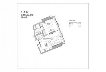 Квартира 1+1 в Стамбуле, Турция | PKK-54994