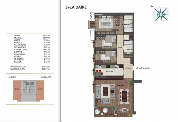 Квартира 3+1 в Картале, Стамбул, Турция | PKK-55020