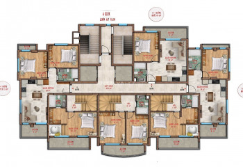 Квартира 2+1 в Алании, Турция | PTE-55117