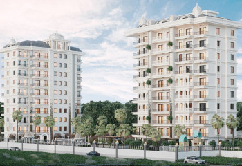 Квартира 2+1 в Алании, Турция