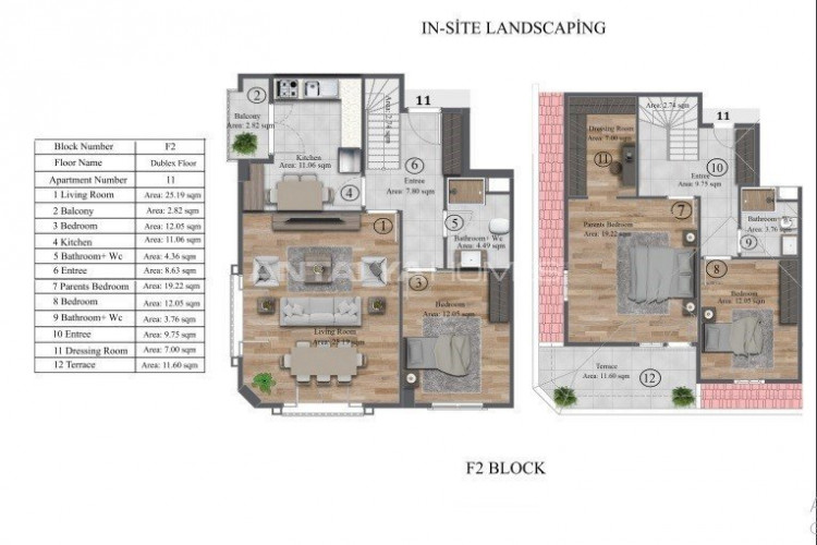 Квартира 3+1 в Бююкчекмедже, Турция | PKK-55138