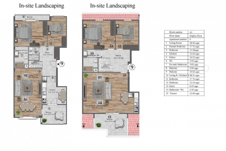 Квартира 3+1 в Бююкчекмедже, Турция | PKK-55138