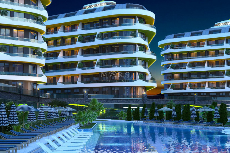 Квартира 1+1 в Алании, Турция | STE-55146