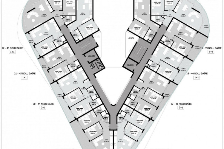 Квартира 2+1 в Алании, Турция | PBB-55147