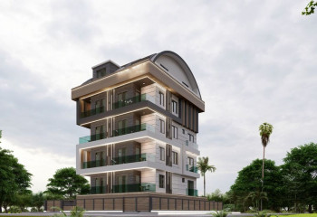 Квартира 1+1 в Алании, Турция